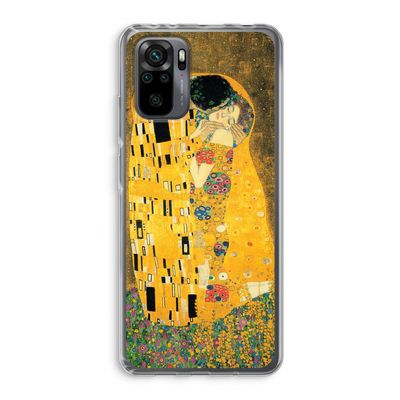 Der Kuss: Xiaomi Redmi Note 10 Pro Transparant Hoesje