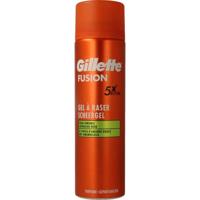 Fusion shaving gel sensitive
