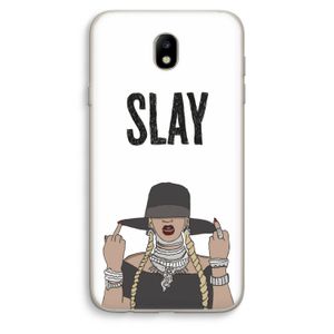 Slay All Day: Samsung Galaxy J7 (2017) Transparant Hoesje