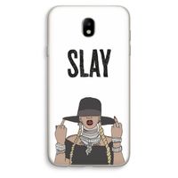 Slay All Day: Samsung Galaxy J7 (2017) Transparant Hoesje