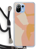 Bikini body: Xiaomi Mi 11 Lite Transparant Hoesje met koord