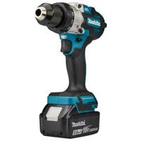 Makita accu boor-/schroefmachine - DDF486RTJ - 18 V - 2x5.0 Ah accu en lader - in Mbox