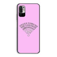Home Is Where The Wifi Is: Xiaomi Redmi Note 10 5G Transparant Hoesje