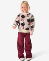 HEMA Kinderlegging corduroy wijnrood (wijnrood)
