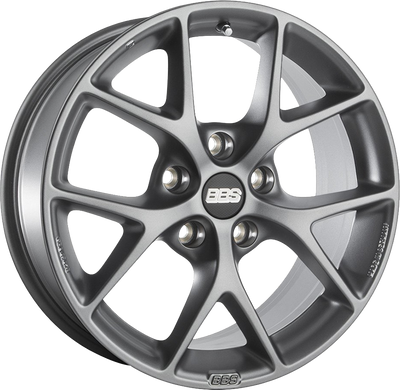 BBS SR Antraciet gepolijst