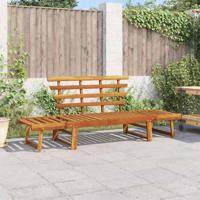 Tuinbank 2-in-1 190 cm massief acaciahout