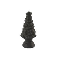 Countryfield beeld kerstboom celine s zwart 10 cm | 18 stuks