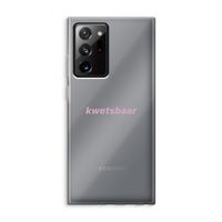 kwetsbaar: Samsung Galaxy Note 20 Ultra / Note 20 Ultra 5G Transparant Hoesje