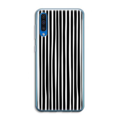 Stripes: Samsung Galaxy A50 Transparant Hoesje