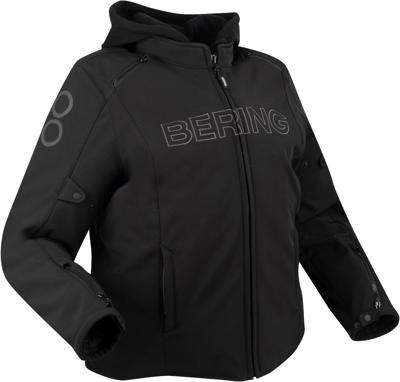 BERING Lady Davis Queen Size, Textiel motorjas dames, Zwart