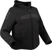 BERING Lady Davis Queen Size, Textiel motorjas dames, Zwart