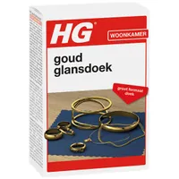 HG Goud Glansdoek - 30 x 30 cm - thumbnail