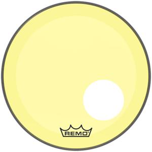 Remo P3-1322-CT-YEOH Powerstroke P3 Colortone Yellow 22 inch
