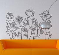 Sticker bloemen origineel