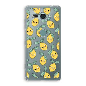 Citroenen: Sony Xperia XZ2 Compact Transparant Hoesje