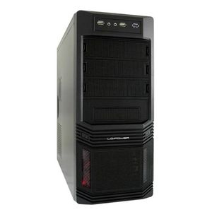 LC Power 925B Midi-tower PC-behuizing Zwart