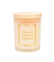 Paperdreams Geurkaars klein goud/wit - to the moon
