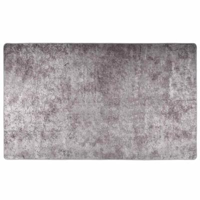VidaXL Vloerkleed wasbaar anti-slip 120x170 cm grijs