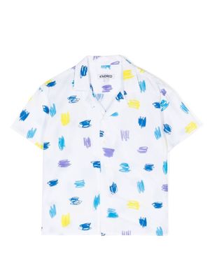 KINDRED chemise imprimée à manches courtes - Blanc