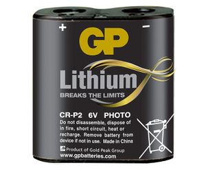 GP Batteries GPCRP2STD093C1 CR-P2 Fotobatterij Lithium 6 V 1 stuk(s)