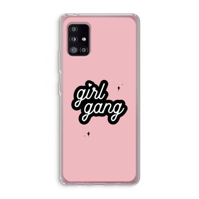 Girl Gang: Samsung Galaxy A51 5G Transparant Hoesje