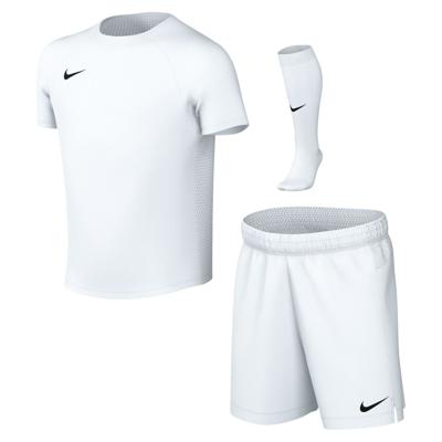 Nike Dri-FIT Park VIII Tenue Kleuters Wit Zwart