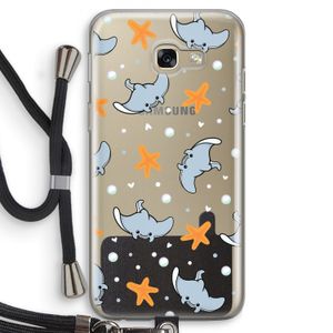 Manta: Samsung Galaxy A5 (2017) Transparant Hoesje met koord