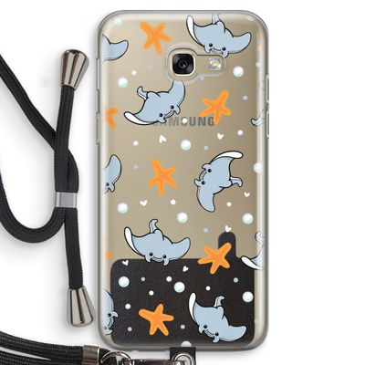 Manta: Samsung Galaxy A5 (2017) Transparant Hoesje met koord