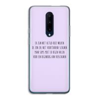 Regenboog: OnePlus 7 Pro Transparant Hoesje
