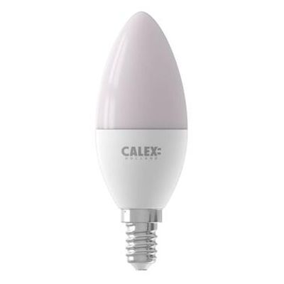 Calex Smart LED-kaarslamp RGB - wit - 5W - Leen Bakker