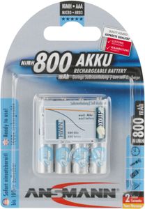 Ansmann 5035042 huishoudelijke batterij AAA Nikkel-Metaalhydride (NiMH)