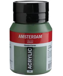 Royal Talens Amsterdam Acrylverf 500 ml - Olijfgroen Donker