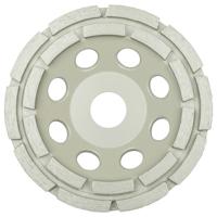 Klingspor 325362 DS 300 B diamantschuurschijf, 125 x 7 x 22,23 mm 18 segmenten 7 x 5 mm, 2 rijen Diameter 125 mm