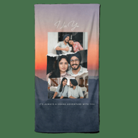 Valentijn handdoek It&apos;s always a grand adventure with you - Pillow Buddies