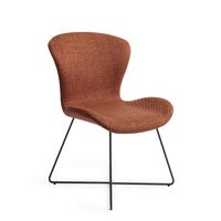 Jesper Home Eetkamerstoel 'Moji' Cross Black, kleur Happy Hazel