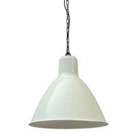 Masterlight Retro industrie hanglamp Industria 58 wit met zwart 2012-06-06-K