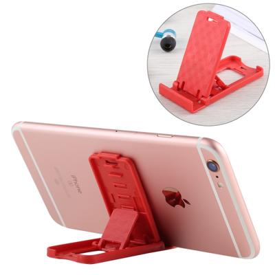 Mini universele verstelbare Inklapbare Desk telefoonhouder voor iPhone iPad Samsung Huawei Xiaomi andere Smartphones en Tablets willekeurige kle