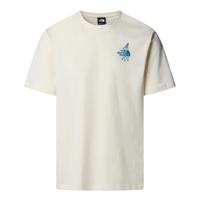 The North Face Powder Days Relaxed Graphic S/S T-shirt White Dune M