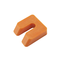 GB uitvulplaat 15mm oranje kunststof | 80 stuks - GB34615