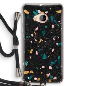 Terrazzo N°10: HTC U Play Transparant Hoesje met koord