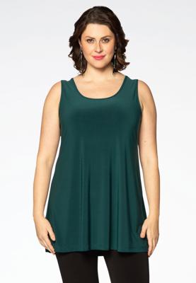 Yoek Singlet flare | Groen | Maat 58/60