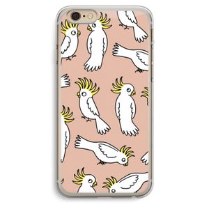 Papegaai: iPhone 6 Plus / 6S Plus Transparant Hoesje