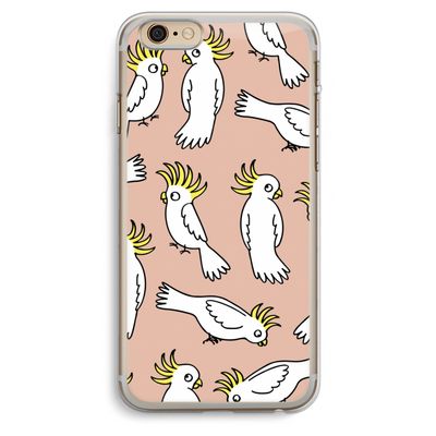 Papegaai: iPhone 6 Plus / 6S Plus Transparant Hoesje