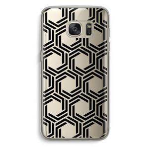 Geometrisch patroon: Samsung Galaxy S7 Transparant Hoesje