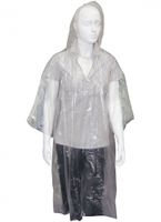 Pro-X Elements regenponcho Rainstop transparant one size - thumbnail