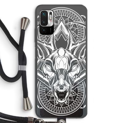 Oh Deer: Xiaomi Redmi Note 10 5G Transparant Hoesje met koord