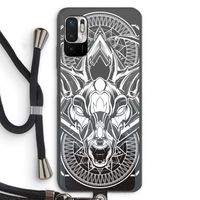 Oh Deer: Xiaomi Redmi Note 10 5G Transparant Hoesje met koord