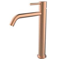 Wiesbaden Style XL Wastafelkraan - Verhoogd - Geborsteld Koper