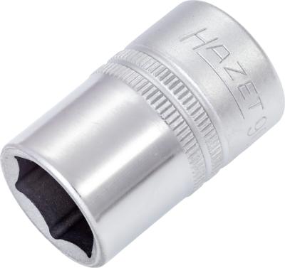 HAZET Dopsleutel 900-16 · 1/2 inch (12,5 mm) vierkant hol · Buiten-zeskant-tractieprofiel · SW 16 mm