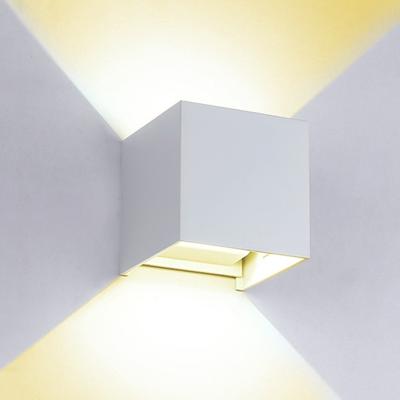 6W licht vorm verstelbare aluminium shell COB LED Wall Light IP65 waterdichte kubieke vorm outdoor en indoor decoratief licht voor woonkamer slaapka